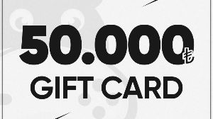 HipopoTamya ₺50,000 Подарочная карта