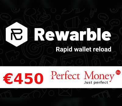 Rewarble Perfect Money EUR 450 Подарочная карта