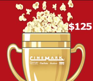 Cinemark Theatres $125 Подарочная карта US