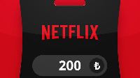 Netflix TRY 200 Подарочная карта TR