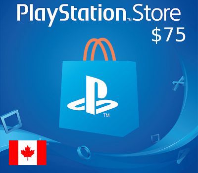 PlayStation Network CAD 75 Подарочная карта CA