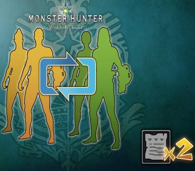 Monster Hunter: World - Character Edit Voucher: Two-Voucher Pack Steam Альтергифт