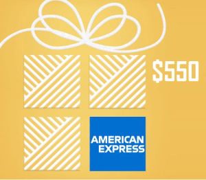 American Express USD 550 Подарочная карта US