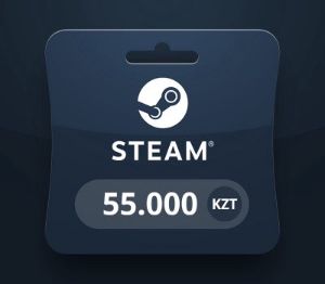 Steam Wallet KZT 55000 Подарочная карта KZ