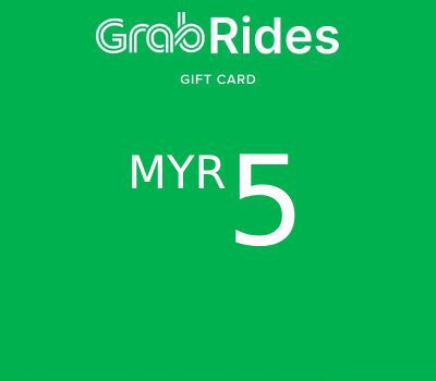 Grab Rides MYR 5 Подарочная карта MY