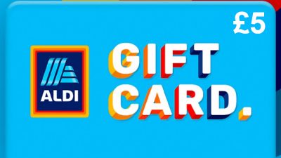 Aldi GBP 5 Подарочная карта UK