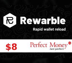 Rewarble Perfect Money $8 Подарочная карта