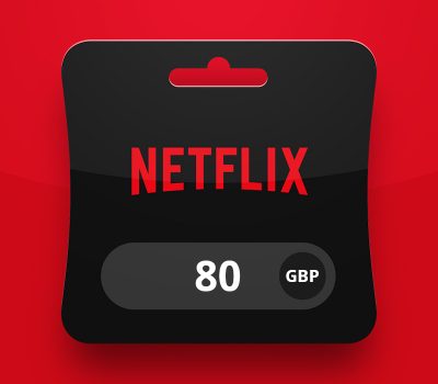 Netflix GBP 80 Подарочная карта UK