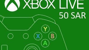 XBOX Live SAR 50 Предоплаченная карта SA