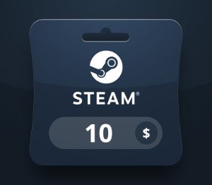 Steam Wallet USD 10 Подарочная карта BD