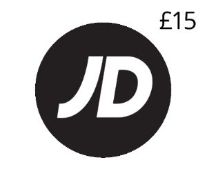 JD Sports GBP 15 Gift Card UK