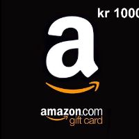 Amazon 1000 kr Подарочная карта SE