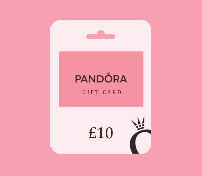 Pandora GBP 10 Подарочная карта UK