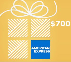 American Express $700 US Подарочная карта (6 Month Expiration)