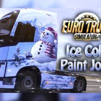 Euro Truck Simulator 2 - Ice Cold Paint Jobs Pack DLC EU Steam Ключ