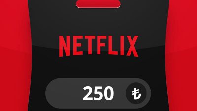 Netflix TRY 250 Подарочная карта TR