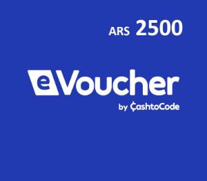 CashtoCode 2500 ARS Подарочная карта AR