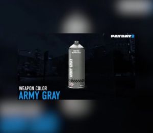 PAYDAY 2 - Army Gray Weapon Color DLC Steam Ключ