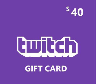 Twitch USD 40 Подарочная карта US