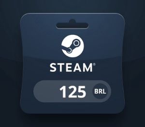 Steam Wallet BRL 125 Подарочная карта BR