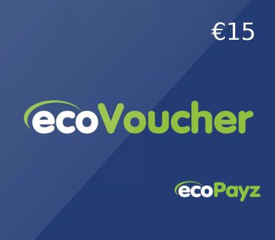 EcoVoucher €15 > Ecopayz < Подарочная карта EU