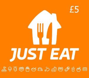 Just Eat £5 Подарочная карта UK