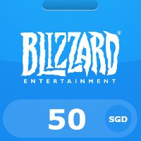 Blizzard SGD 50 Battle.net Подарочная карта SG