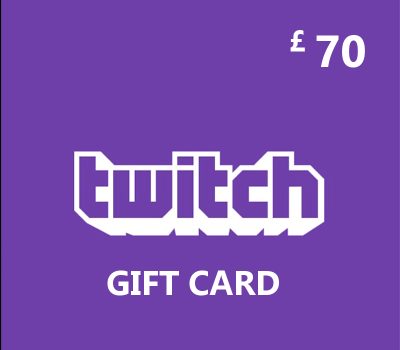 Twitch GBP 70 Подарочная карта UK