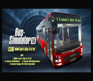 Bus Simulator 16 - MAN Lion's City A 47 M 16 DLC PC Steam Ключ