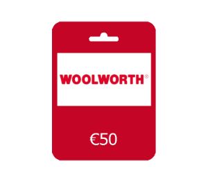 Woolworth EUR 50 Подарочная карта DE