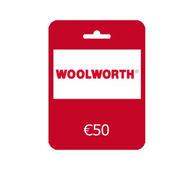 Woolworth EUR 50 Подарочная карта DE