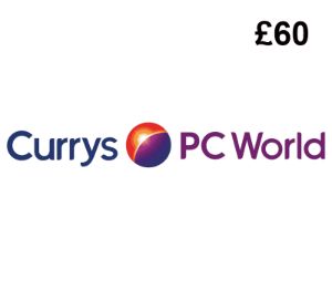 Currys PC World £60 Подарочная карта UK