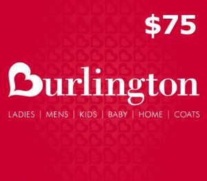 Burlington $75 Подарочная карта US