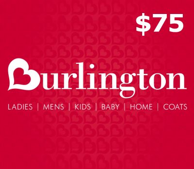 Burlington $75 Подарочная карта US