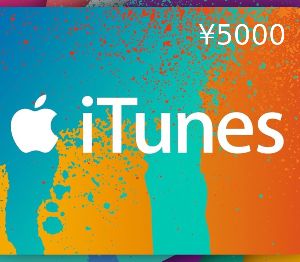 iTunes ￥5000 JP Карта