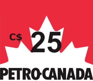 Petro-Canada CAD 25 Подарочная карта CA