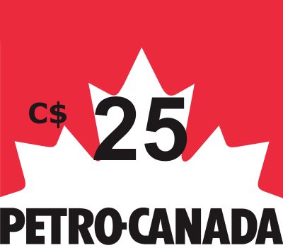 Petro-Canada CAD 25 Подарочная карта CA