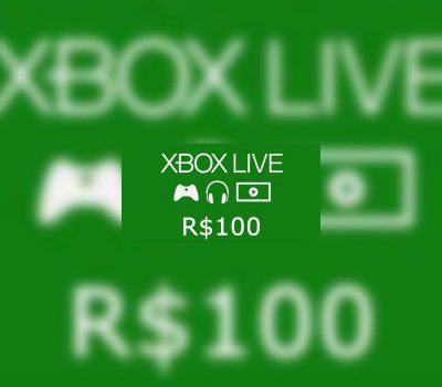 XBOX Live BRL 100 Предоплаченная карта BR