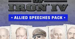 Hearts of Iron IV - Allied Speeches Music Pack DLC EU Steam Ключ