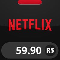 Netflix BRL 59.90 Подарочная карта BR