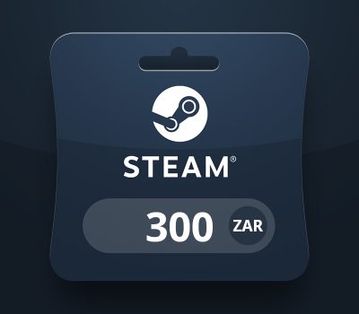Steam Wallet ZAR 300 Подарочная карта ZA