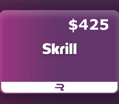 Rewarble Skrill USD 425 Подарочная карта