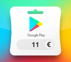 Google Play EUR 11 Подарочная карта FR