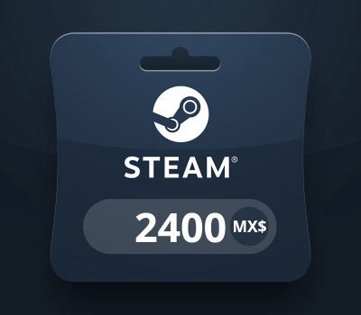 Steam Wallet MXN 2400 Подарочная карта MX