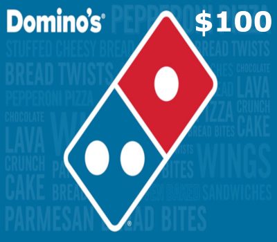 Domino's Pizza $100 Подарочная карта US