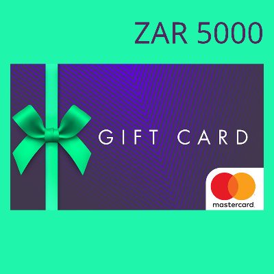 Mastercard Подарочная карта ZAR 5000 ZA