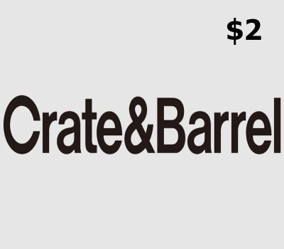 Crate and Barrel $2 Gift Card US