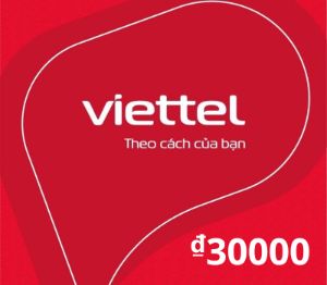 Viettel VND 30000 Подарочная карта VN