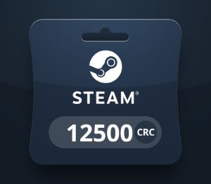 Steam Wallet CRC 12 500 Подарочная карта CR