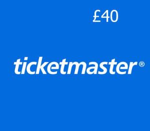 Ticketmaster GBP 40 Подарочная карта UK